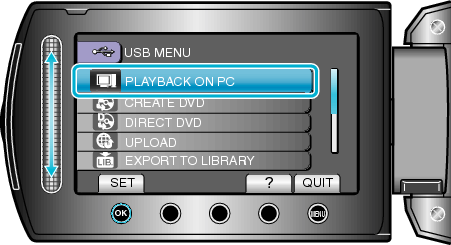 Playback on PC