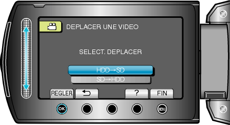 SELECT MOVE DIRECTION