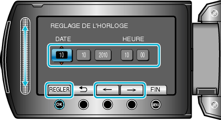 Set the date and time