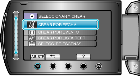 CREATE BY DATE