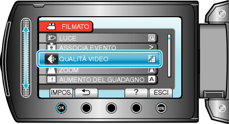 Select video quality