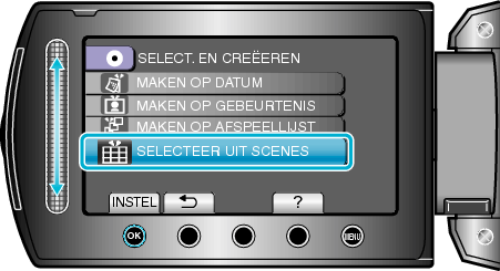 SELECT FROM SCENES