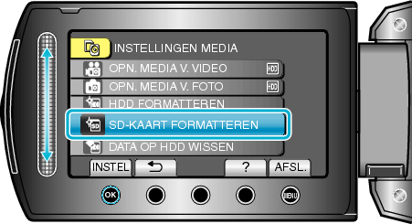FORMAT SD CARD