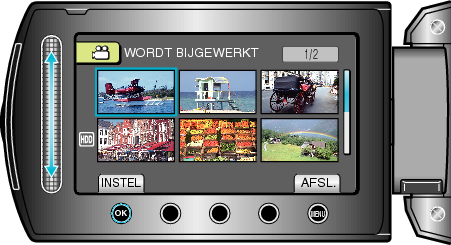 Select the desired video