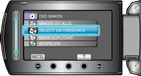 SELECT AND CREATE