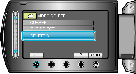 Delete all