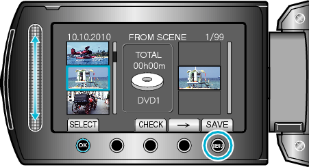 Display menu