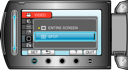 Select "SPOT"