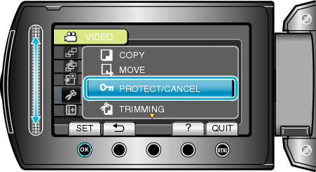 PROTECT/CANCEL