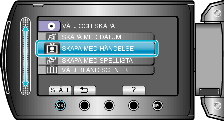 CREATE BY EVENT