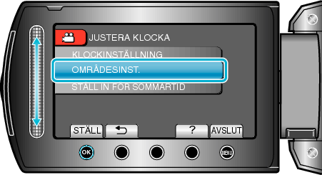 Select Regional Settings