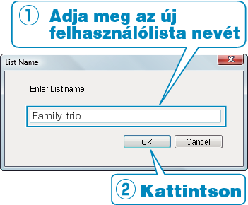 New user list