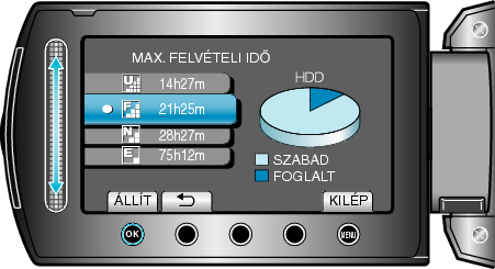 Remaining Recording Time
