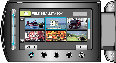 Select the desired video