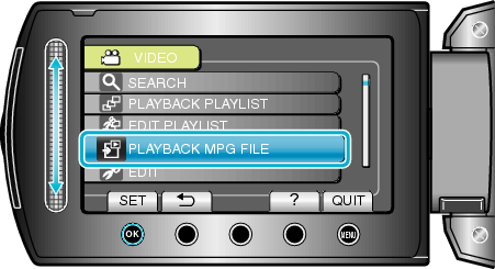 Playback MPG file