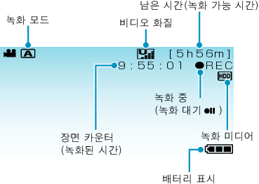 Indications During Video Recording