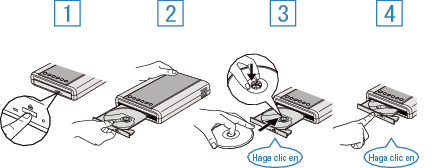 Loading a DVD