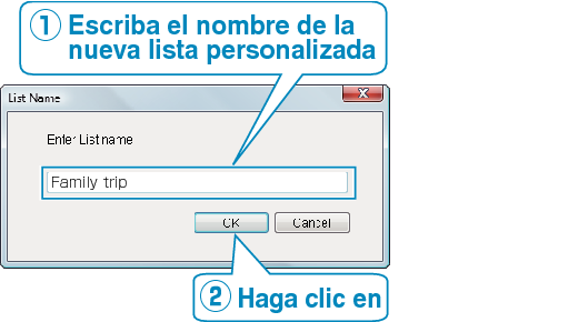 Adding user list
