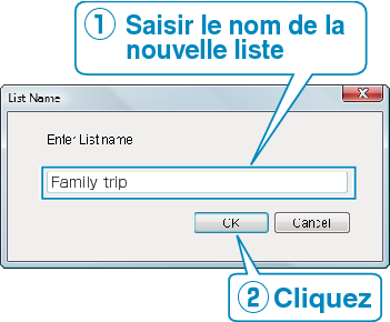 Adding user list