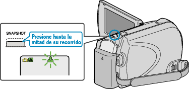 Pressing halfway