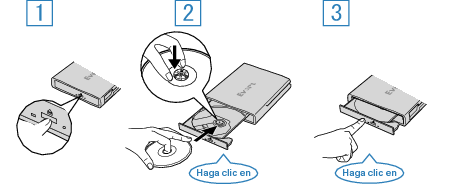 Loading a DVD V30