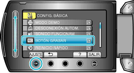 RECORD BUTTON