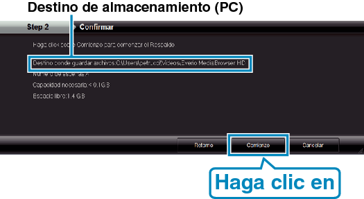 File destination