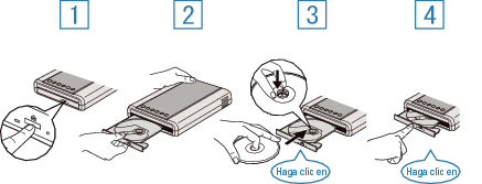 Loading a DVD