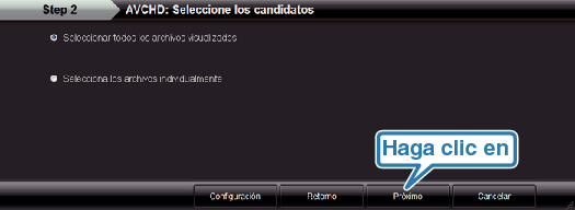 Method of file selection