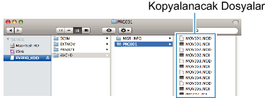 Copying files