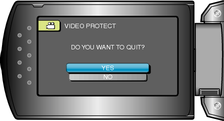 Select YES