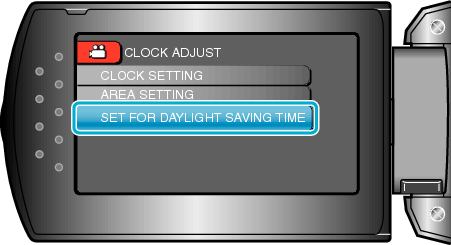 Set daylight saving time