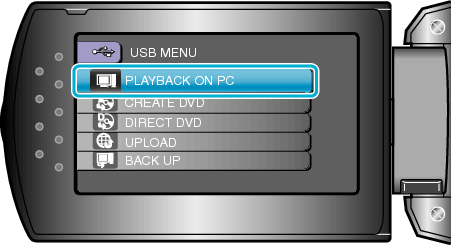 Playback on PC