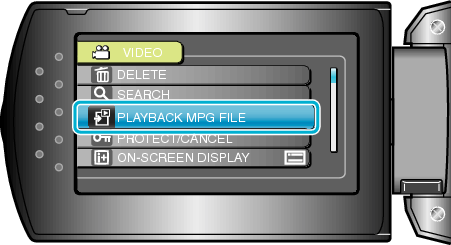 Playback MPG file