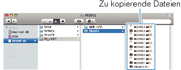 Copy files