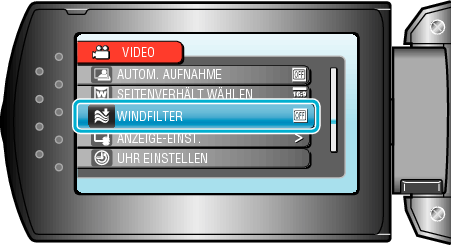 Select wind cut