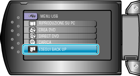 Select Backup