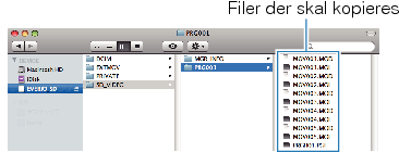 Copy files