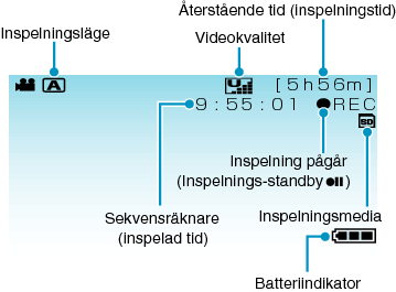 Indications During Video Recording