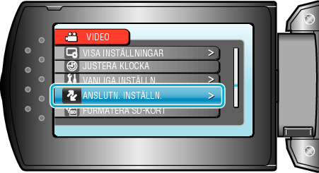 Connection setting