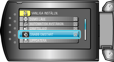 Quick restart