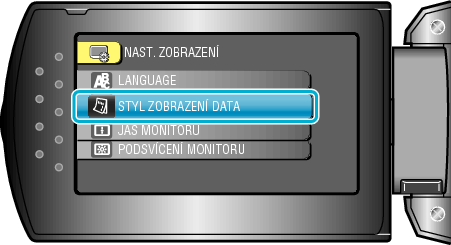 Date display style