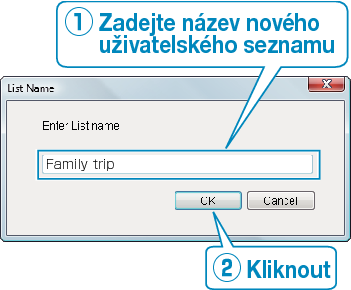 Adding user list