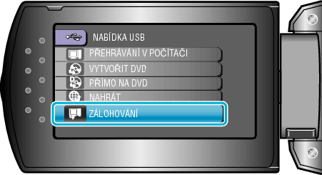 Select Backup
