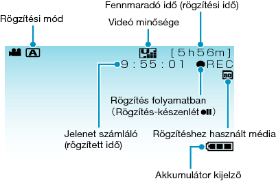 Indications During Video Recording