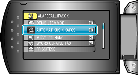 Auto power off