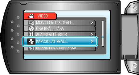 Connection setting