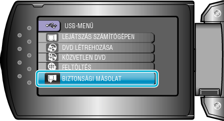 Select Backup