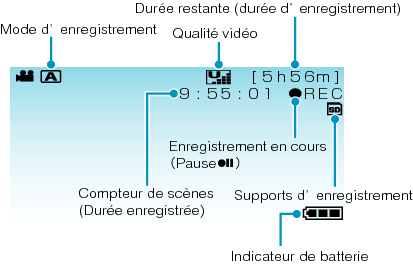 Indications During Video Recording