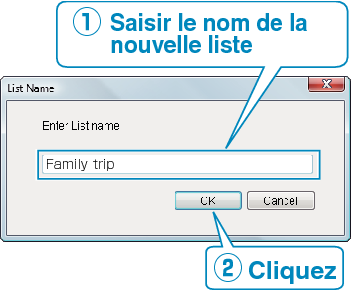 Adding user list